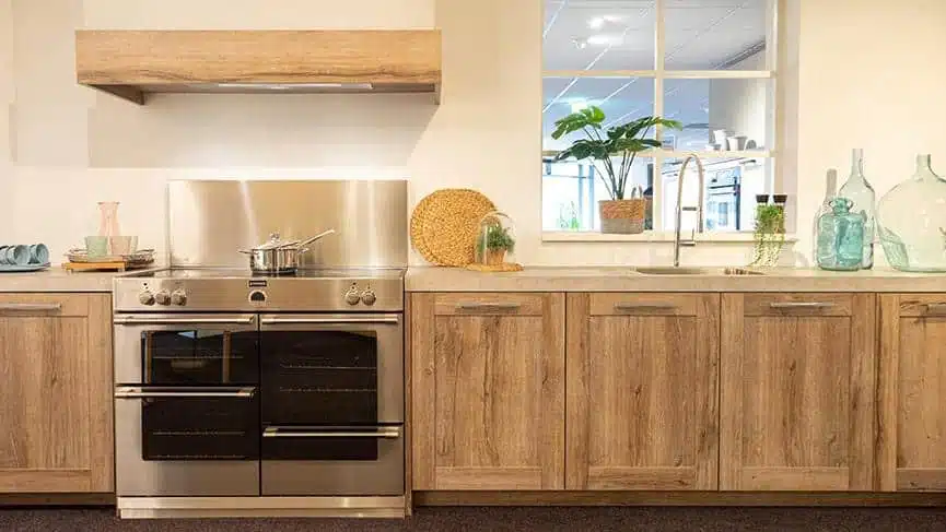 Fornuis inductie RVS