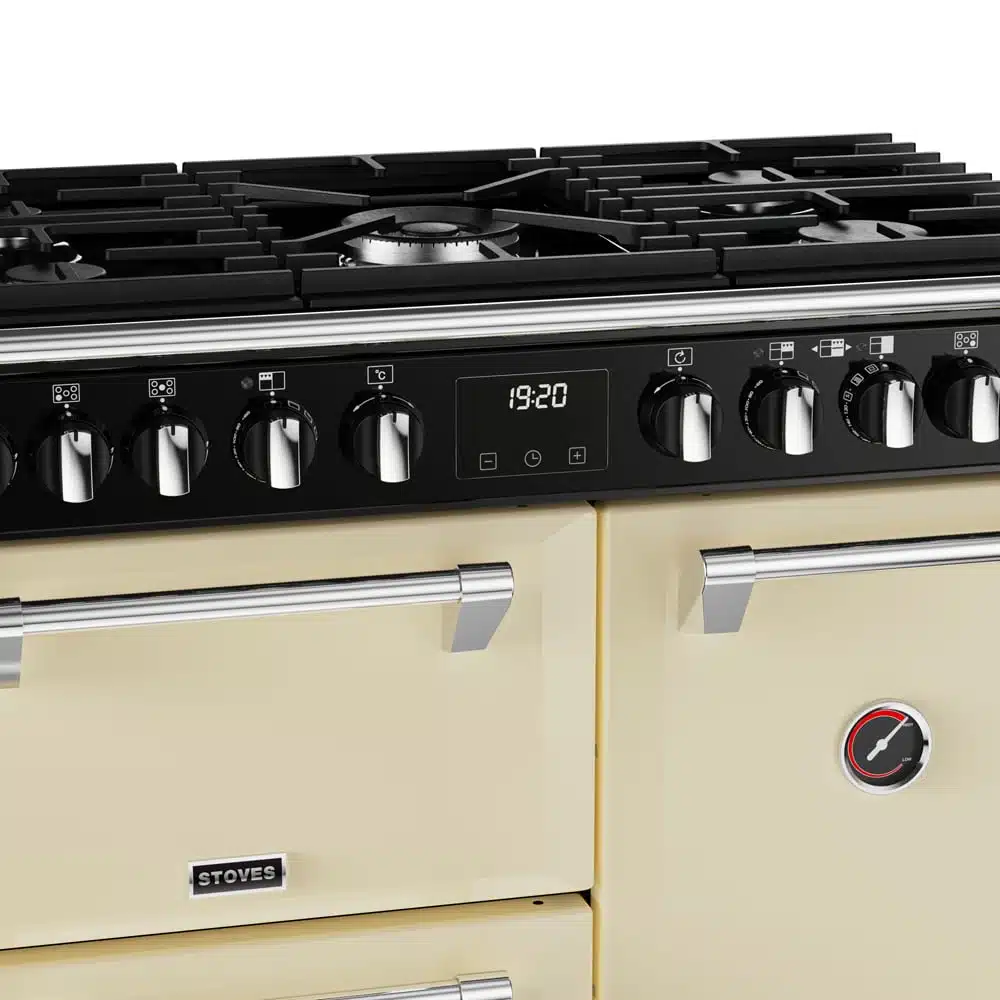 Richmond D900 DF Deluxe 90 cm gasfornuis Porcini Mushroom - Afbeelding 4