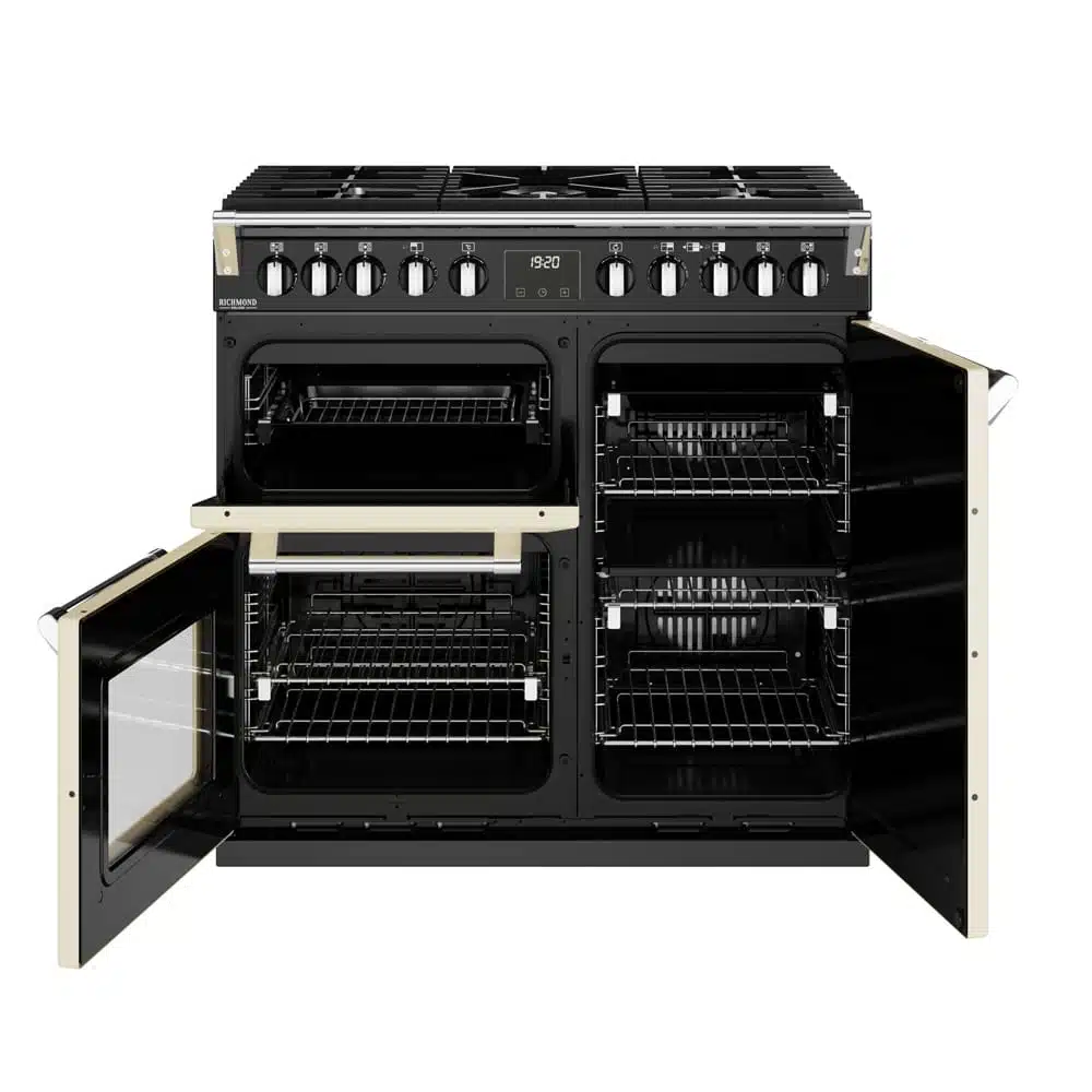 Richmond D900 DF Deluxe 90 cm gasfornuis Porcini Mushroom - Afbeelding 3