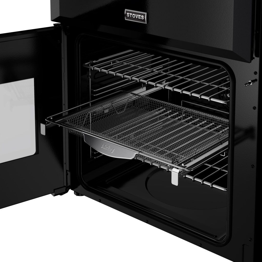 Richmond 60 DF Deluxe gasfornuis Zwart - Afbeelding 4