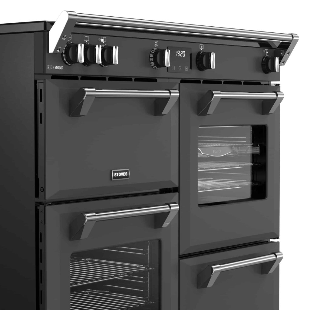Richmond 100 Ei 100 cm inductiefornuis Antraciet - Afbeelding 5