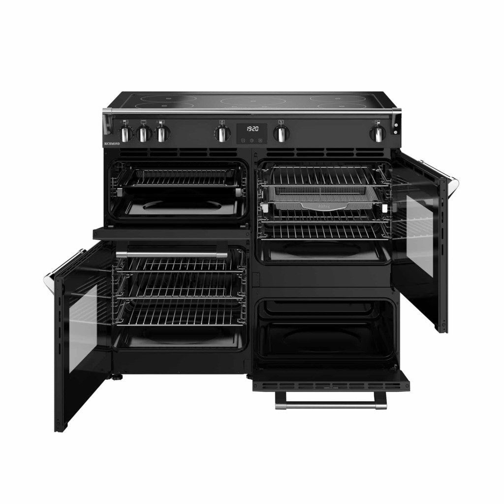 Richmond 100 Ei 100 cm inductiefornuis Antraciet - Afbeelding 2