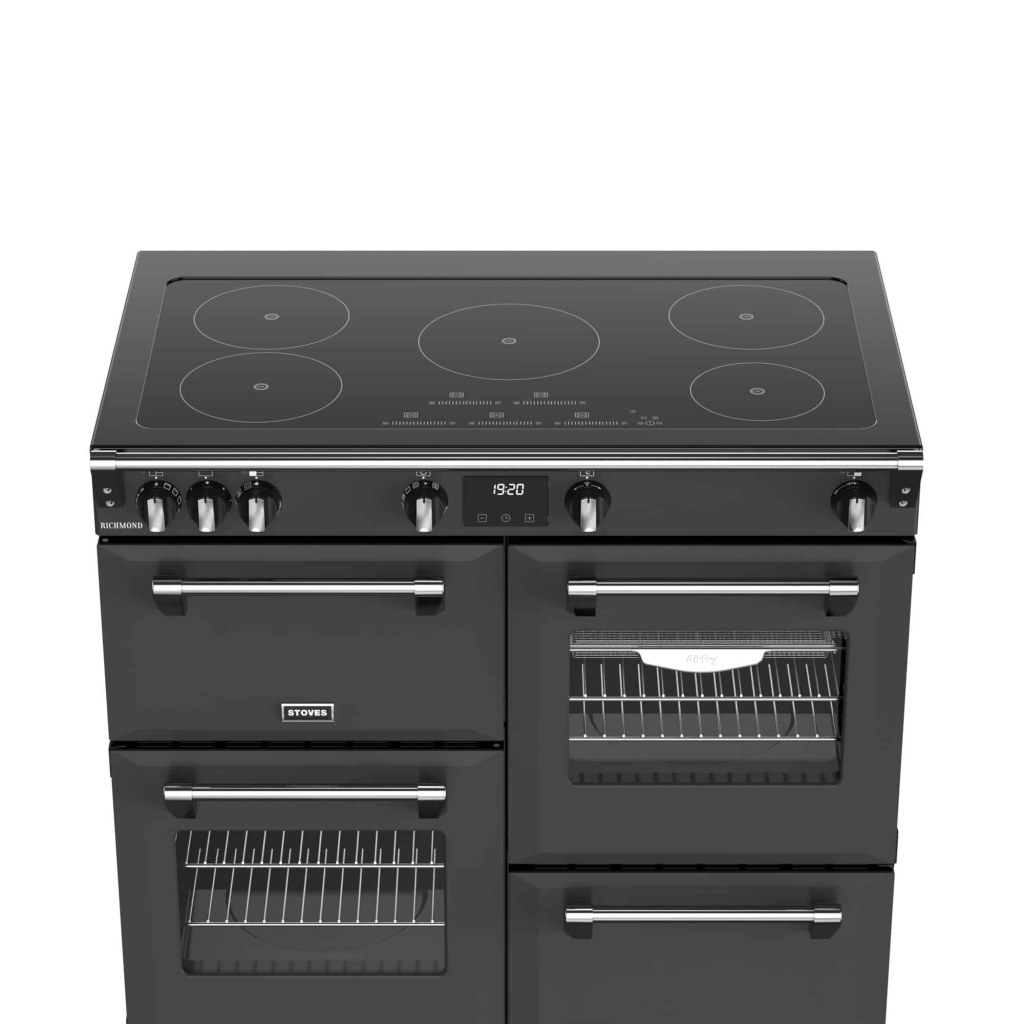 Richmond 100 Ei 100 cm inductiefornuis Antraciet - Afbeelding 4