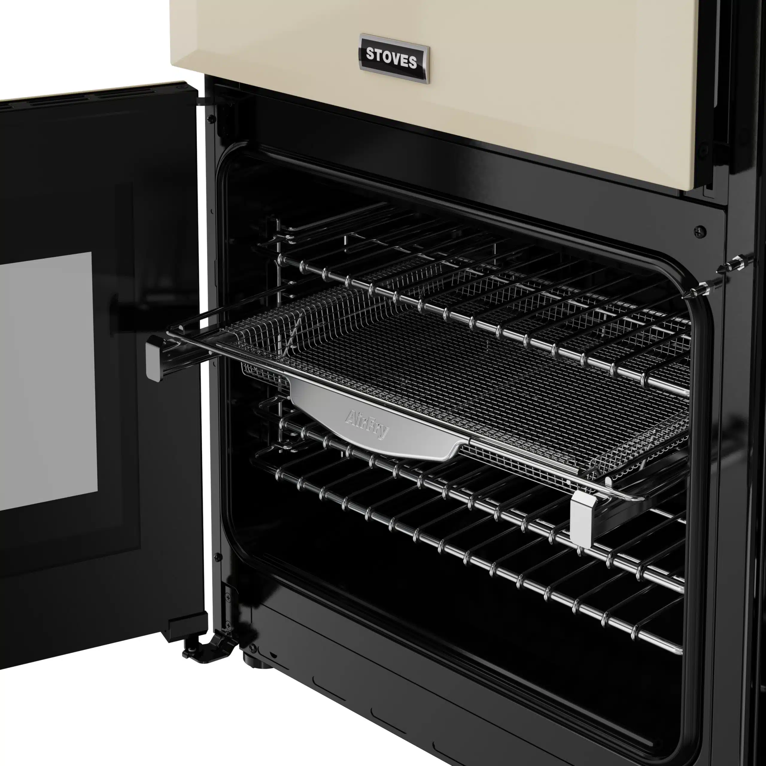 Richmond 90 DF Deluxe gasfornuis Crème - Afbeelding 8