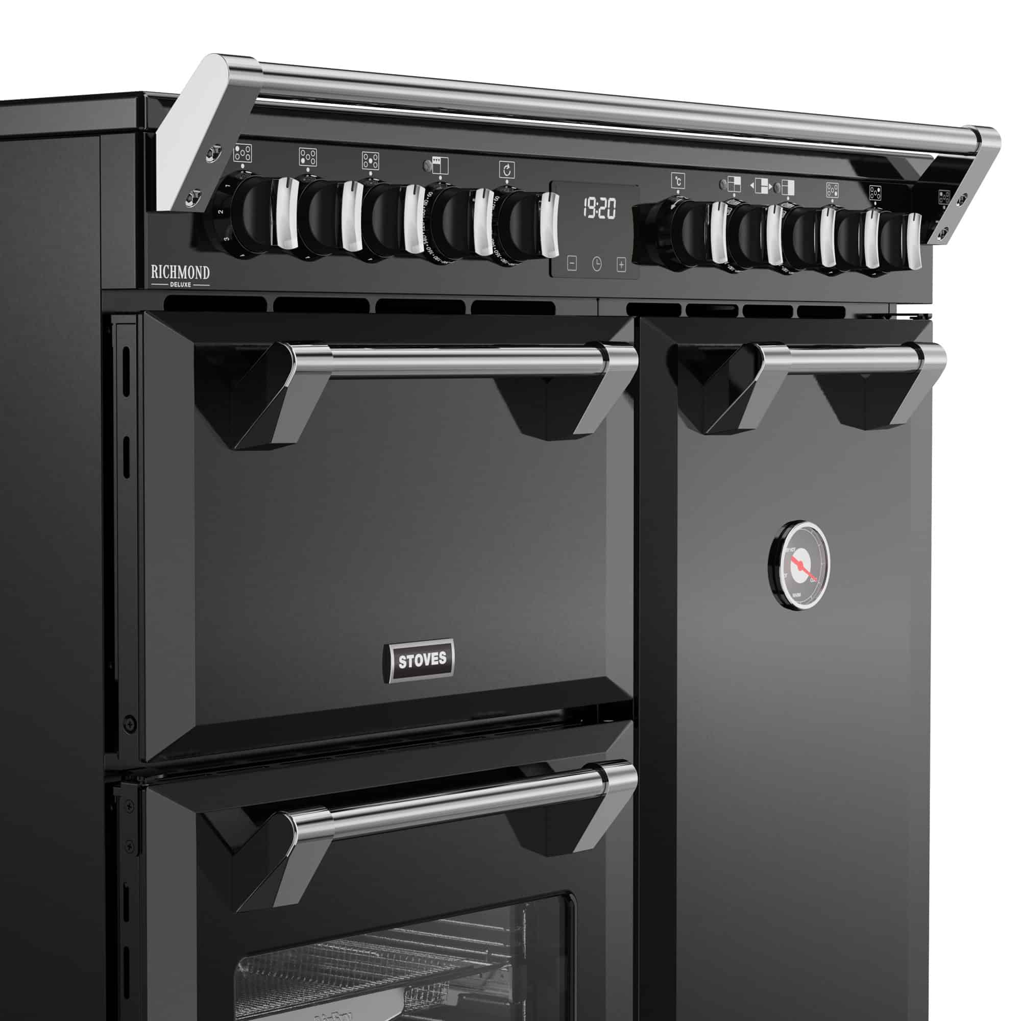 Richmond 90 Ei DELUXE RTY 90 cm inductiefornuis Zwart - Afbeelding 7