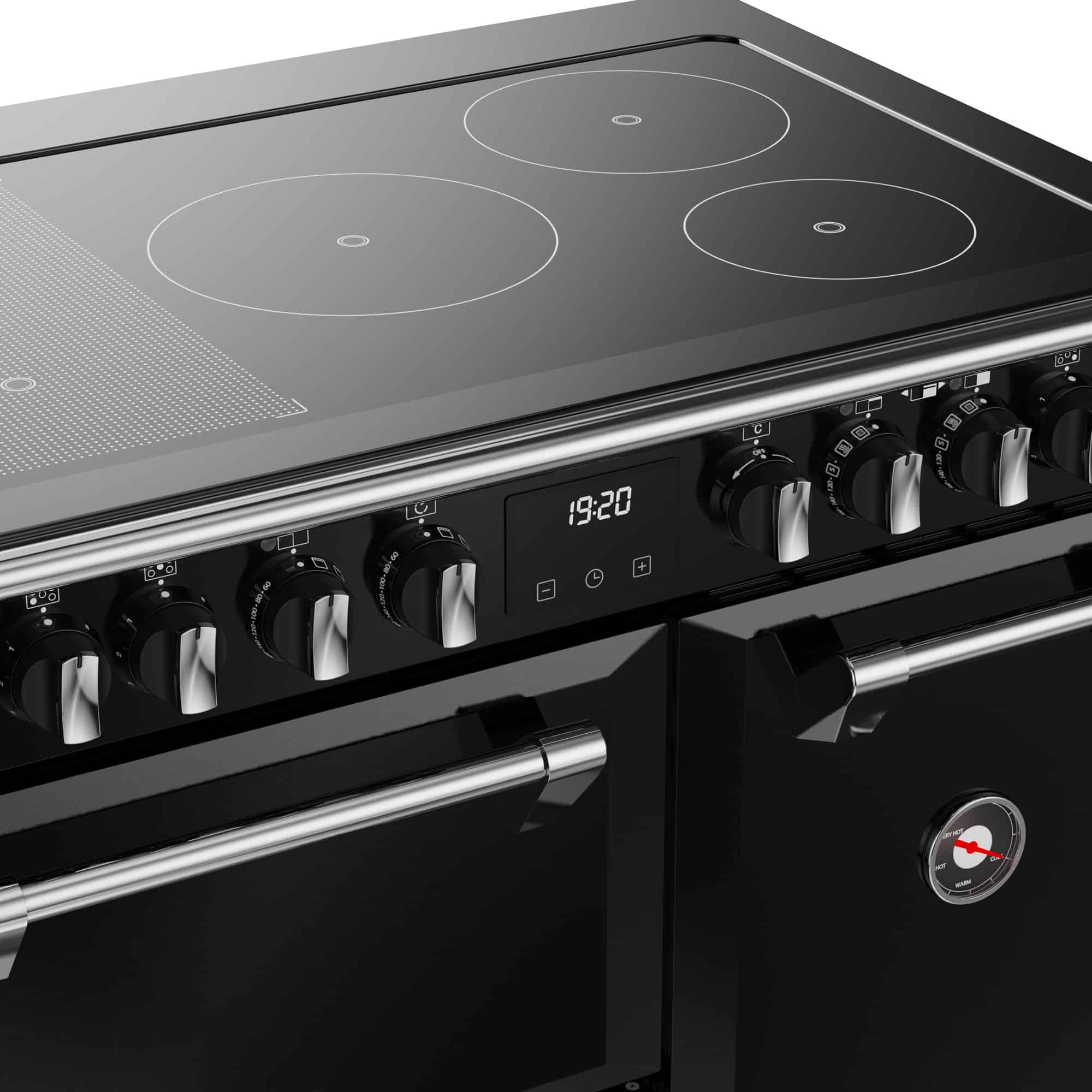 Richmond 90 Ei DELUXE RTY 90 cm inductiefornuis Zwart - Afbeelding 4