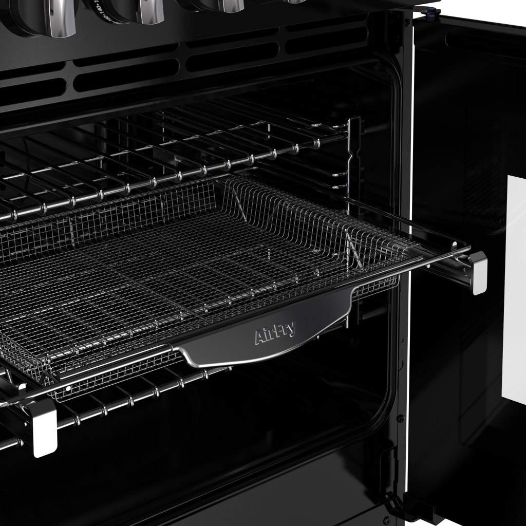 Richmond 100 DF Deluxe 100 cm gasfornuis Zwart - Afbeelding 7