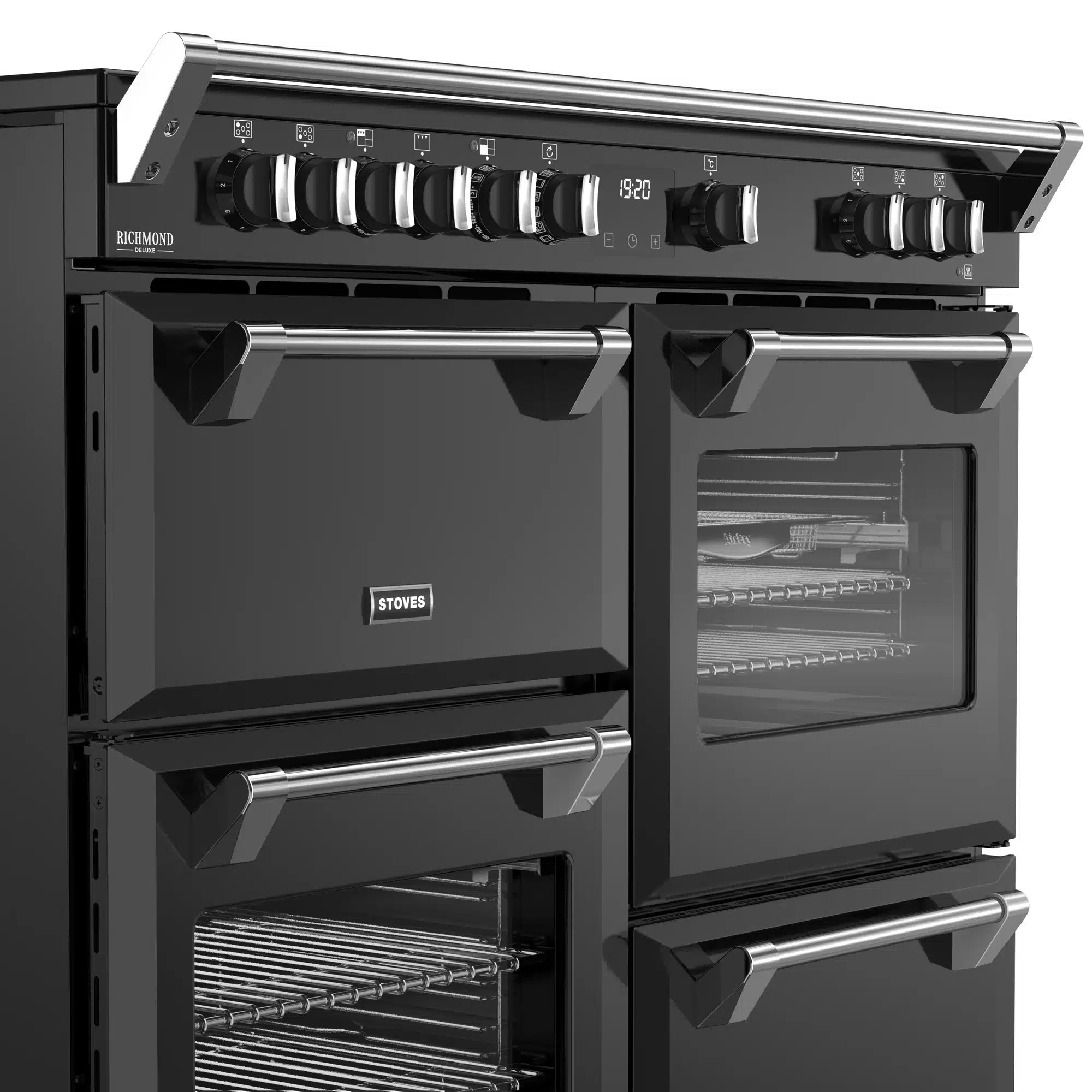 Richmond 110 Ei Deluxe RTY 110 cm inductiefornuis Zwart - Afbeelding 5