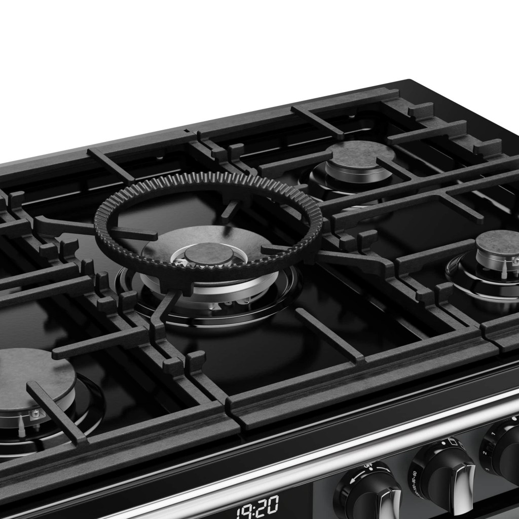 Richmond 110 DF Deluxe 110 cm gasfornuis Antraciet - Afbeelding 5