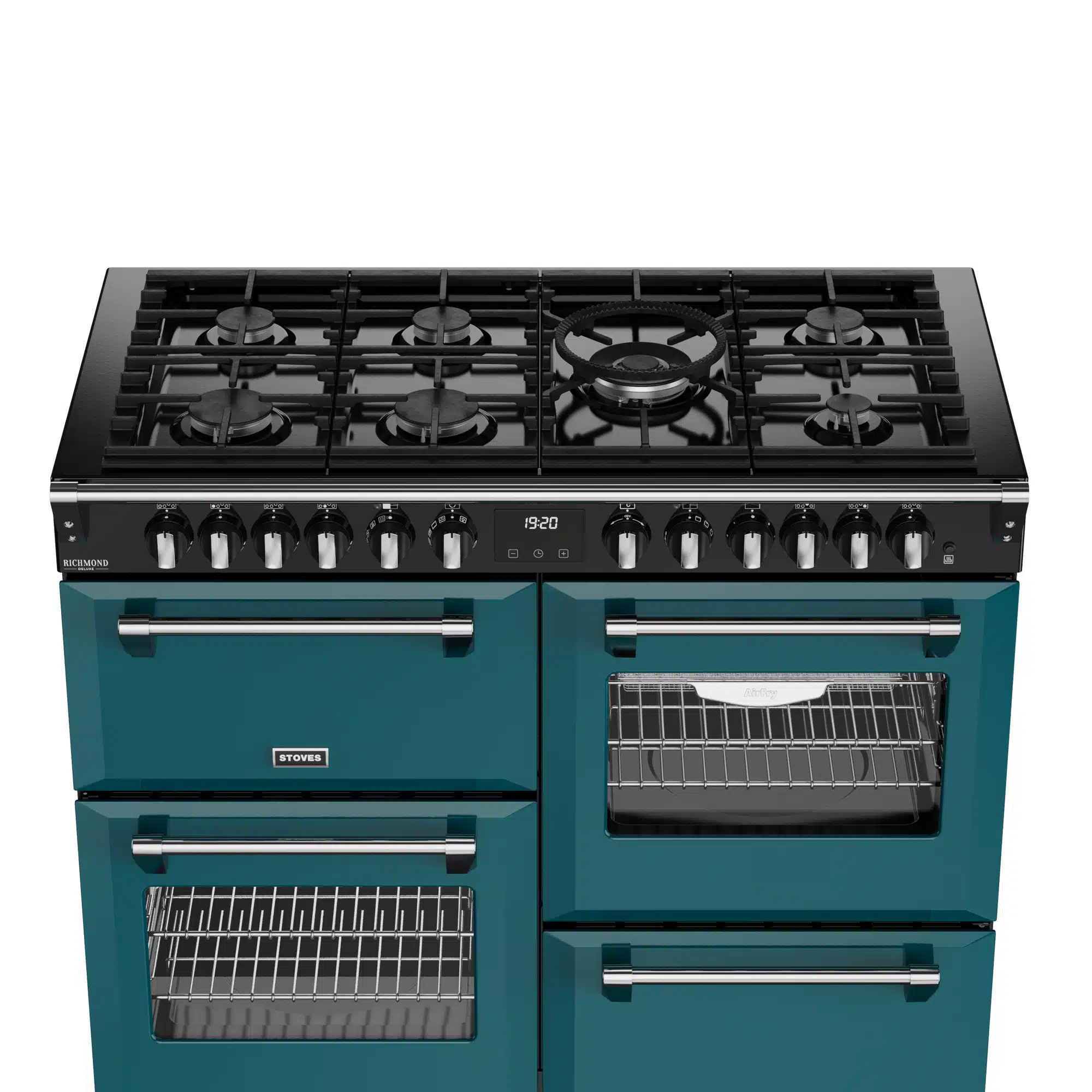 Richmond 110 DF Deluxe 110 cm gasfornuis Deep Marine - Afbeelding 3