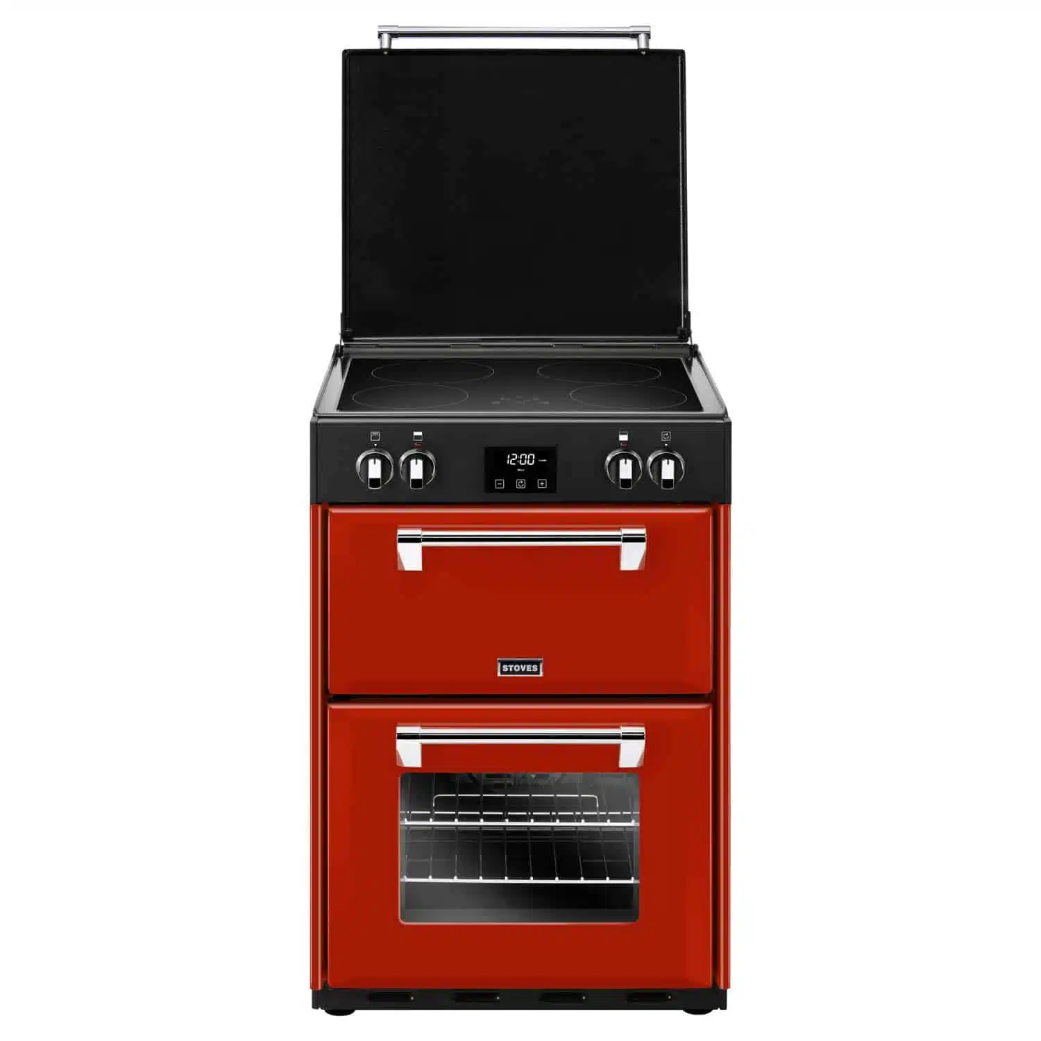 Richmond 600 Ei EU 60 cm inductiefornuis rood - Afbeelding 4