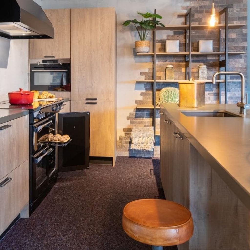 Kookeiland met Stoves
