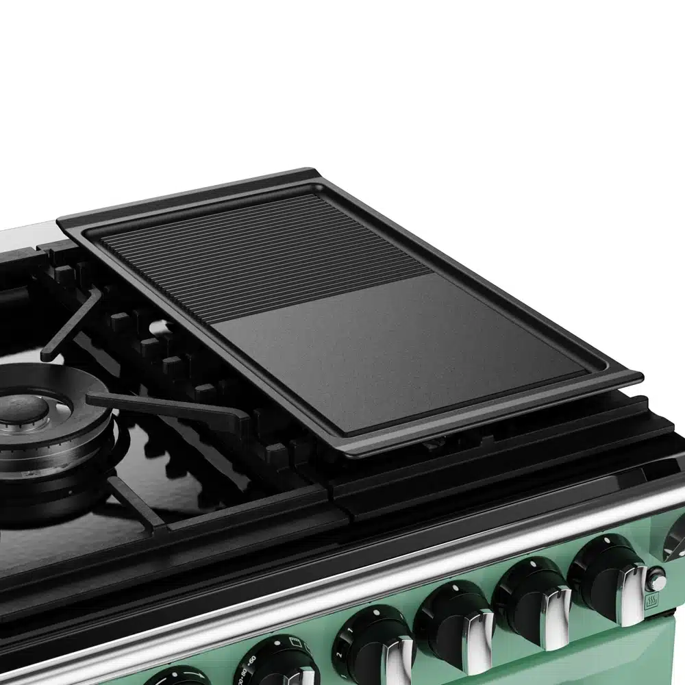 Richmond D1000 DF Deluxe 100 cm gasfornuis Mojito Mint - Afbeelding 6